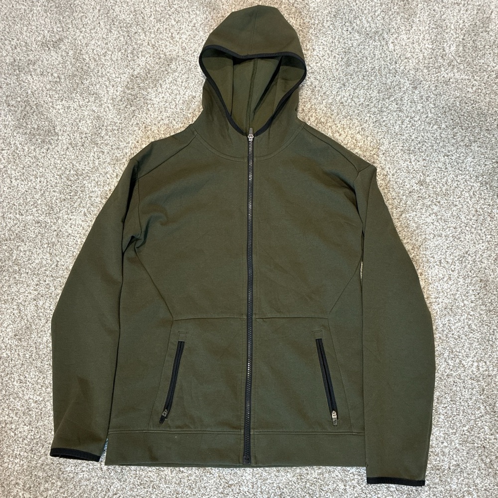 DSG Forest Green Hoodie with Black Detail